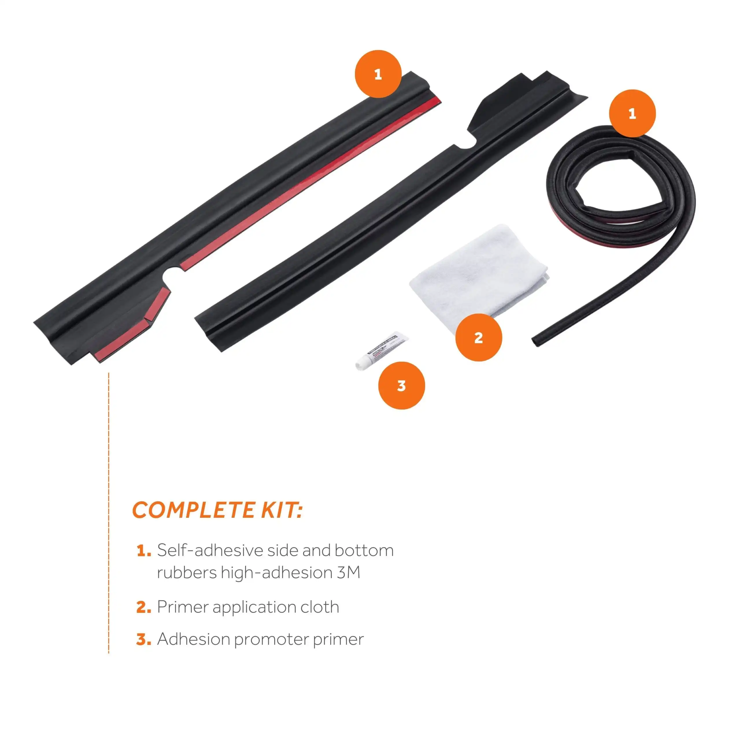 2014-2021 Toyota Tundra Tailgate Seal Kit - Image 4