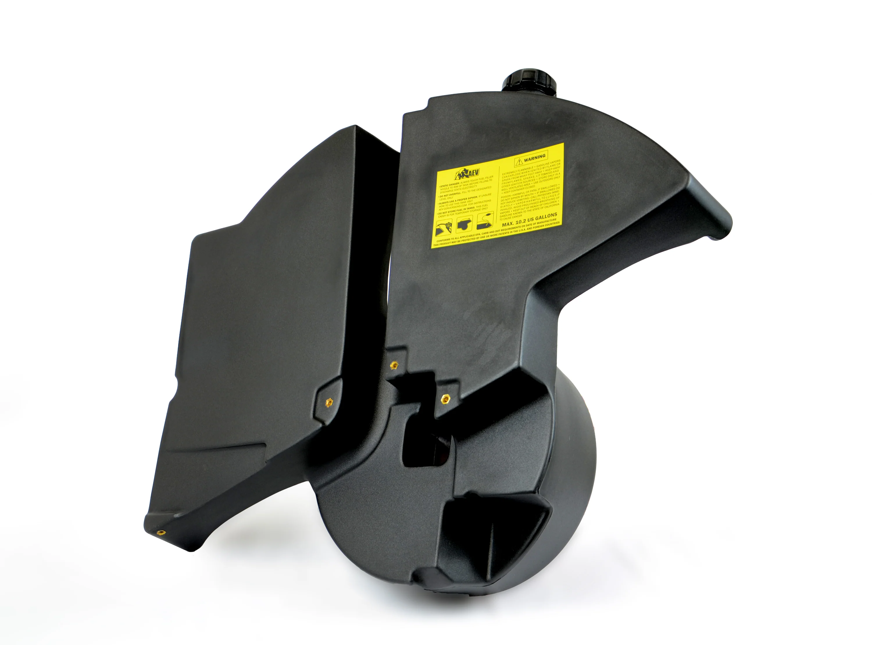 AEV Fuel Caddy - Black Gasoline Jeep JK and JL Wrangler - Image 3