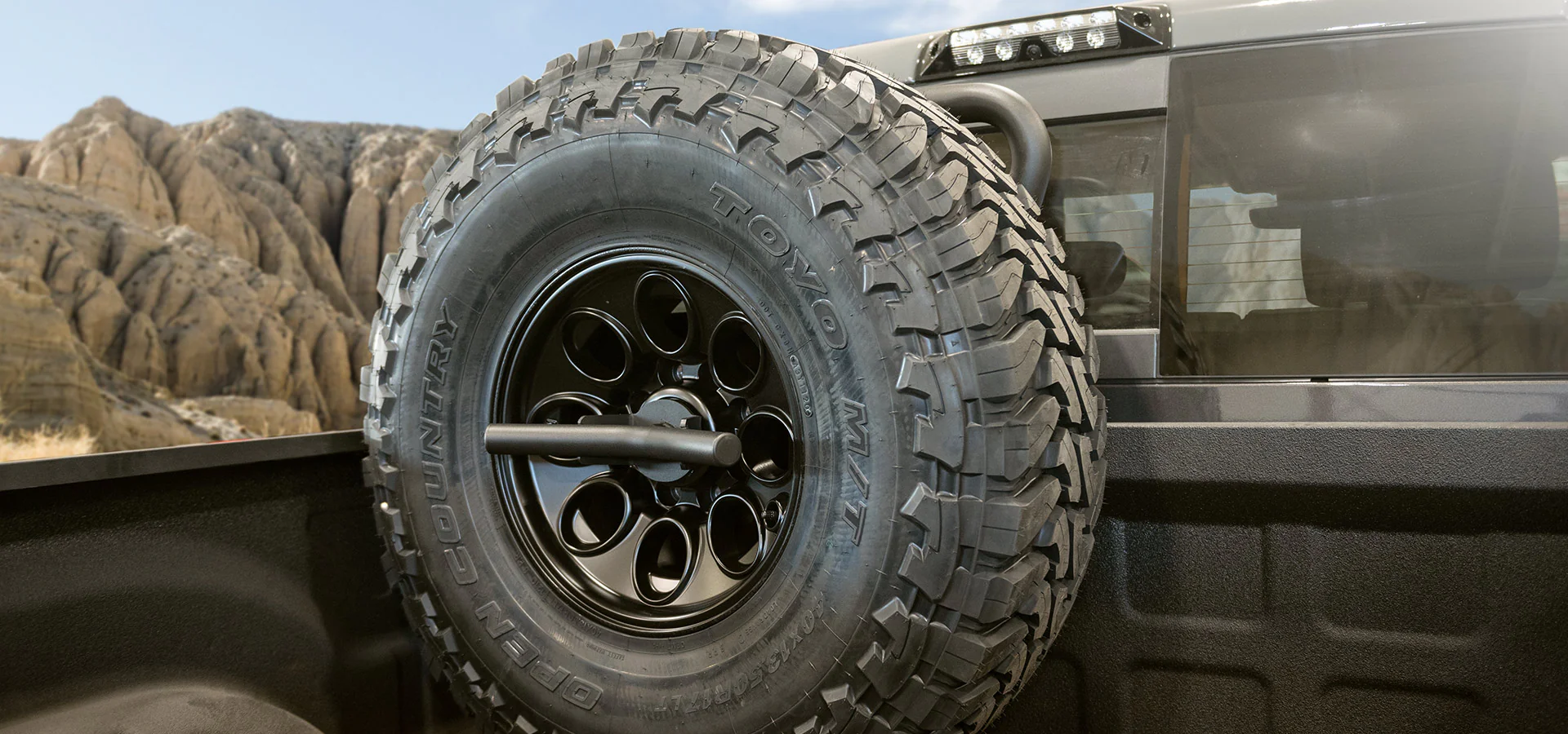 AEV Ram/Colorado/Gladiator Vertical Tire Mount - Image 5