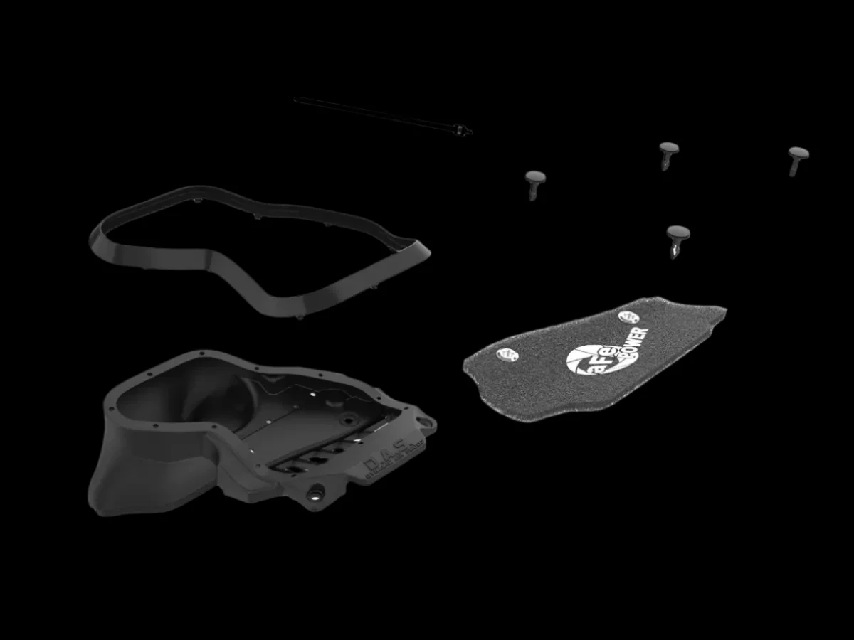 aFe POWER Dynamic Air Scoop (D.A.S.) for 2024-2026 Toyota Tacoma Cold Air Intakes - Image 2
