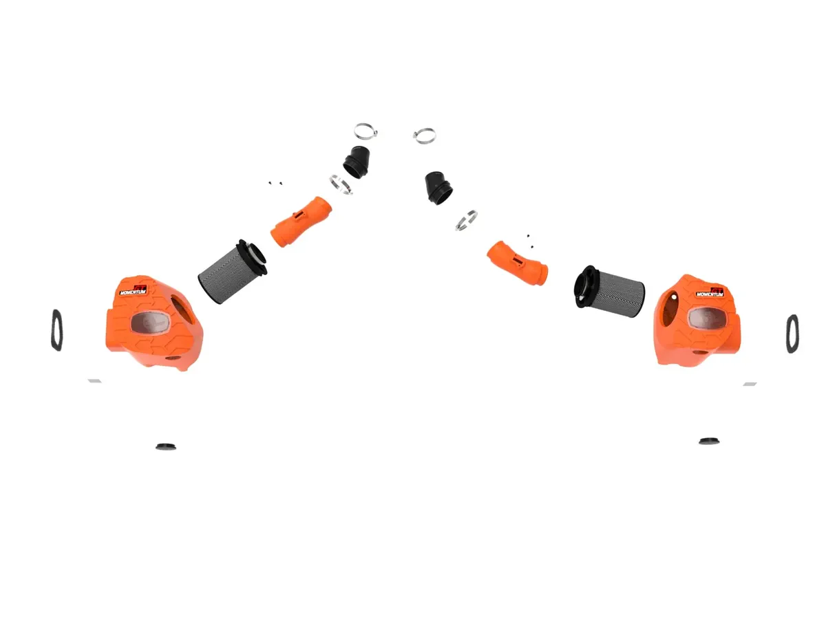 aFe Power Momentum GT Orange Edition Cold Air Intake System w/ Black Pro 5R Filters - 2022-2026 Toyota Tundra/Sequoia - Image 3