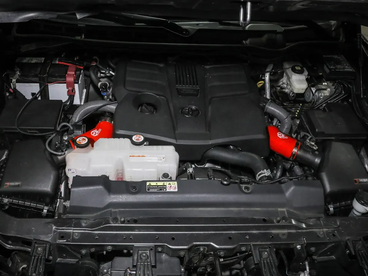 aFe POWER Super Stock Red Edition Induction System w/ Pro DRY S Filters - 2022-2026 Toyota Tundra/Sequoia - Image 3