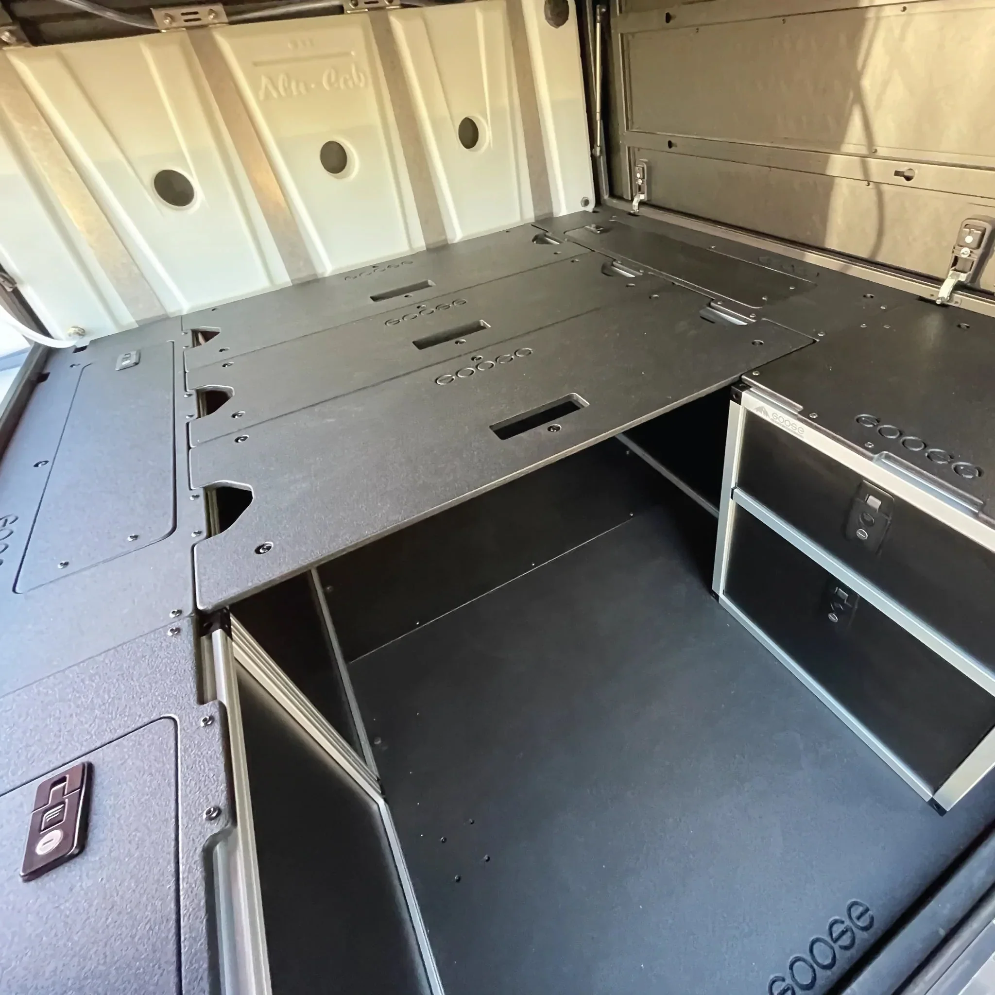 Alu-Cab Canopy Camper - Sleep Deck Panel - Utility Module to Utility Module - 6' Bed Extension Panel - Image 3