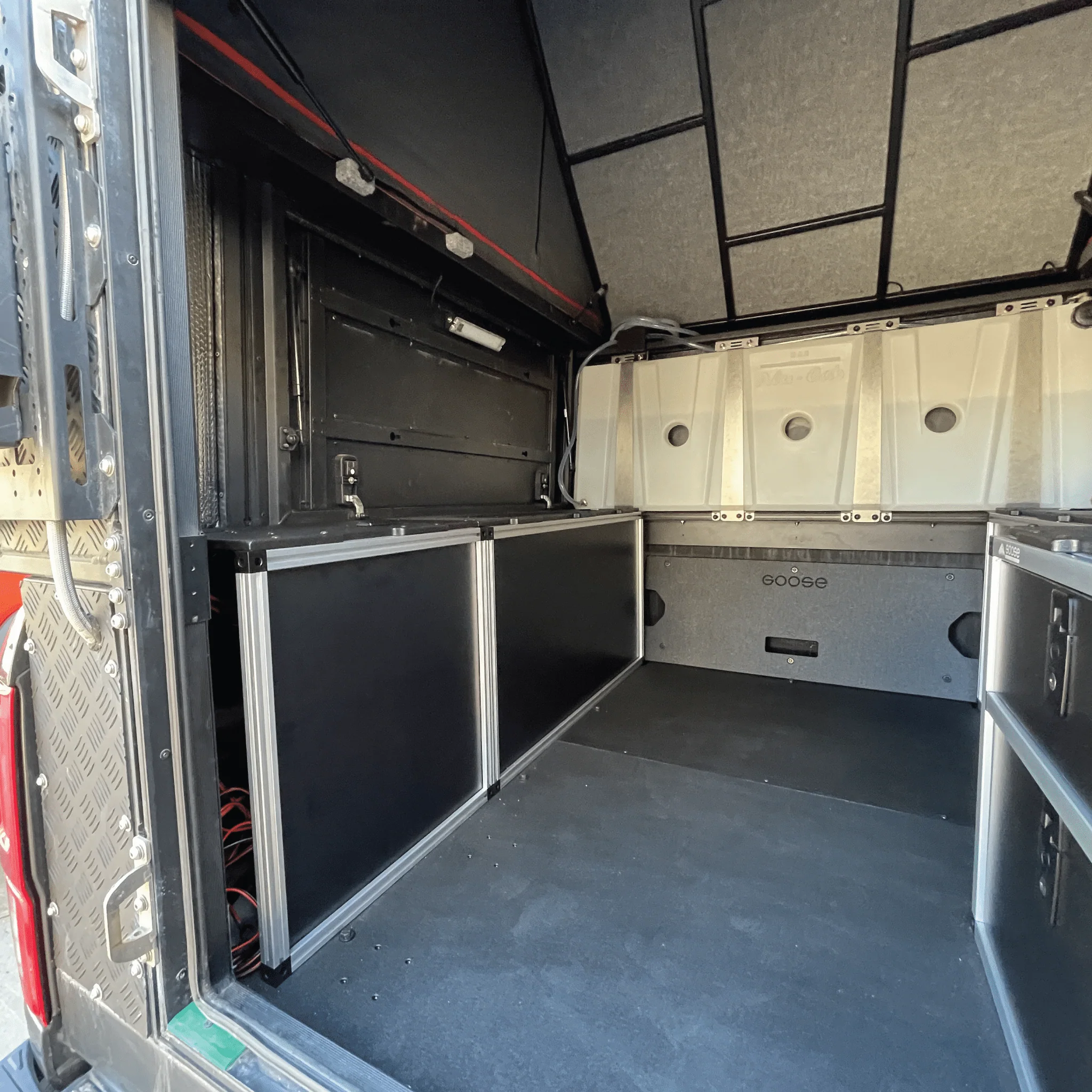 Alu-Cab Canopy Camper V2 - Ford Ranger 2019-2023 - Rear Utility Module - 6' Bed - Image 4