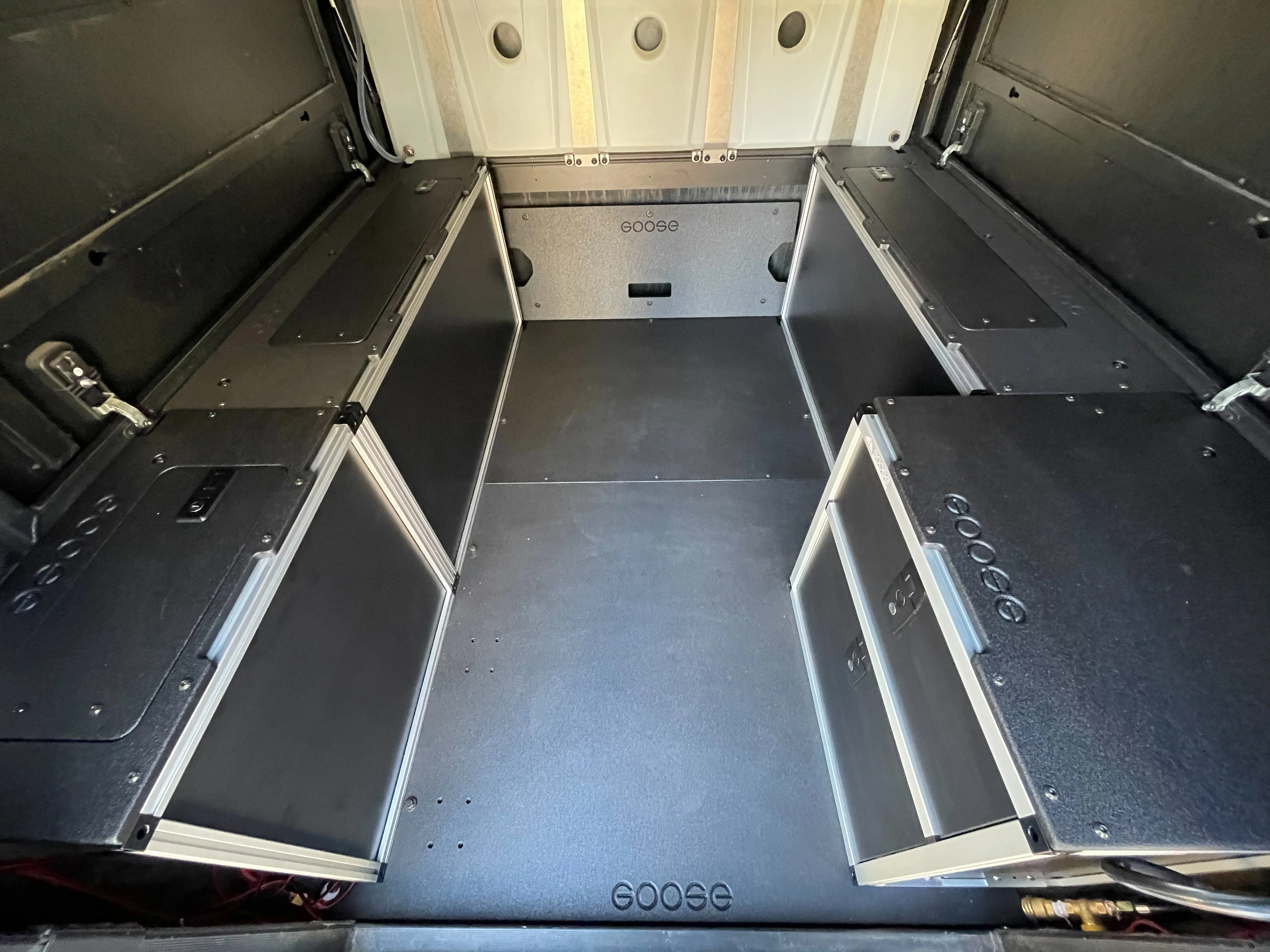 Alu-Cab Canopy Camper V2 - Toyota Tacoma 2005-2023 - Front Utility Module - 6' Bed - Image 2