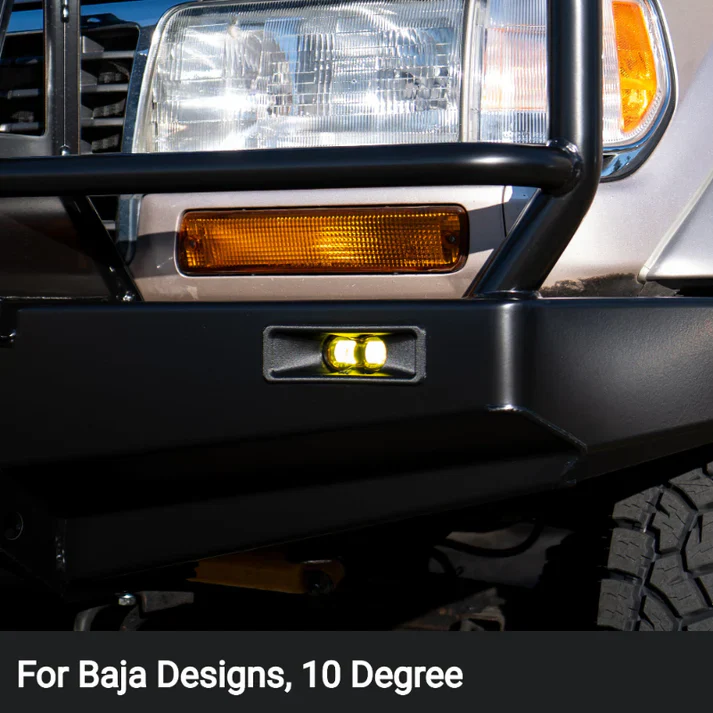 Aptomo Beacon+ Kit - Bumper Fog/Signal Light Mount for ARB Rectangular Style - Image 2