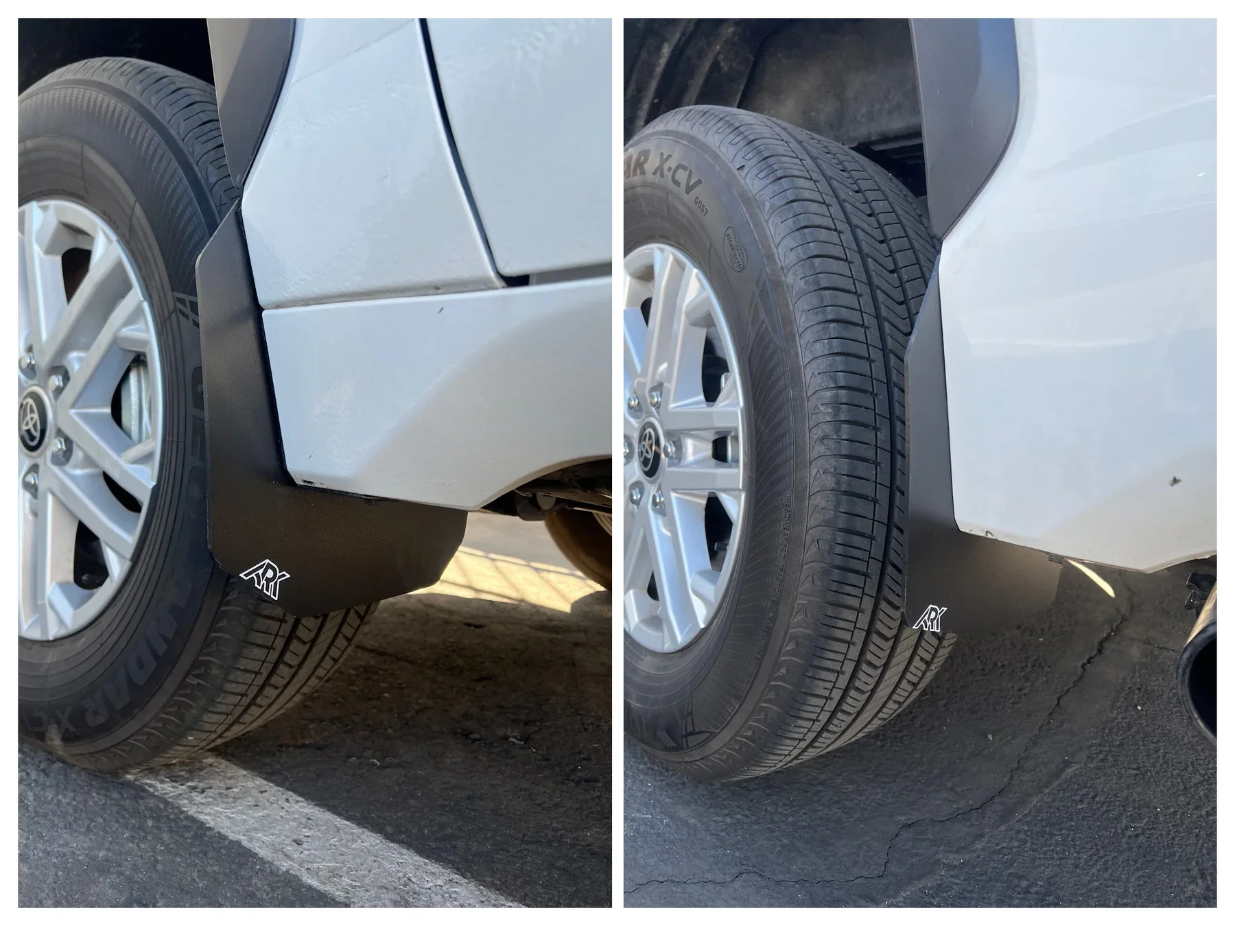 Ark 2022-2026 Toyota Tundra TriXpoly Mid Mudflaps - Image 3
