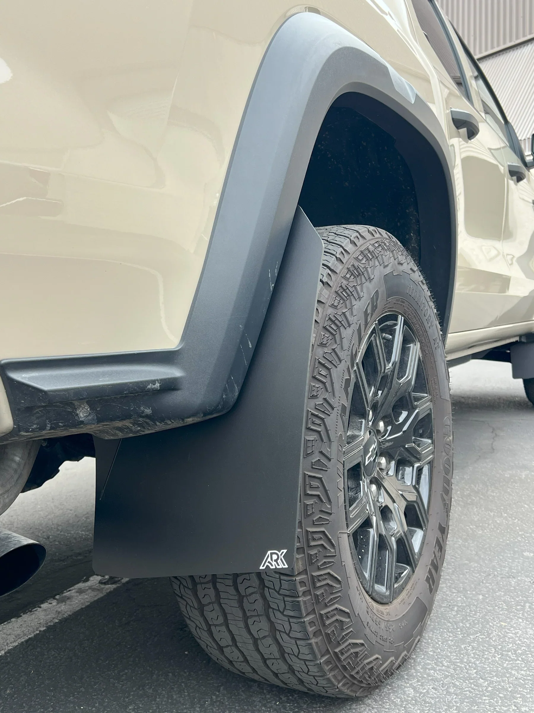Ark 2023+ Chevrolet Colorado ZR2/Trailboss TriXPoly Mud Flaps - Image 3