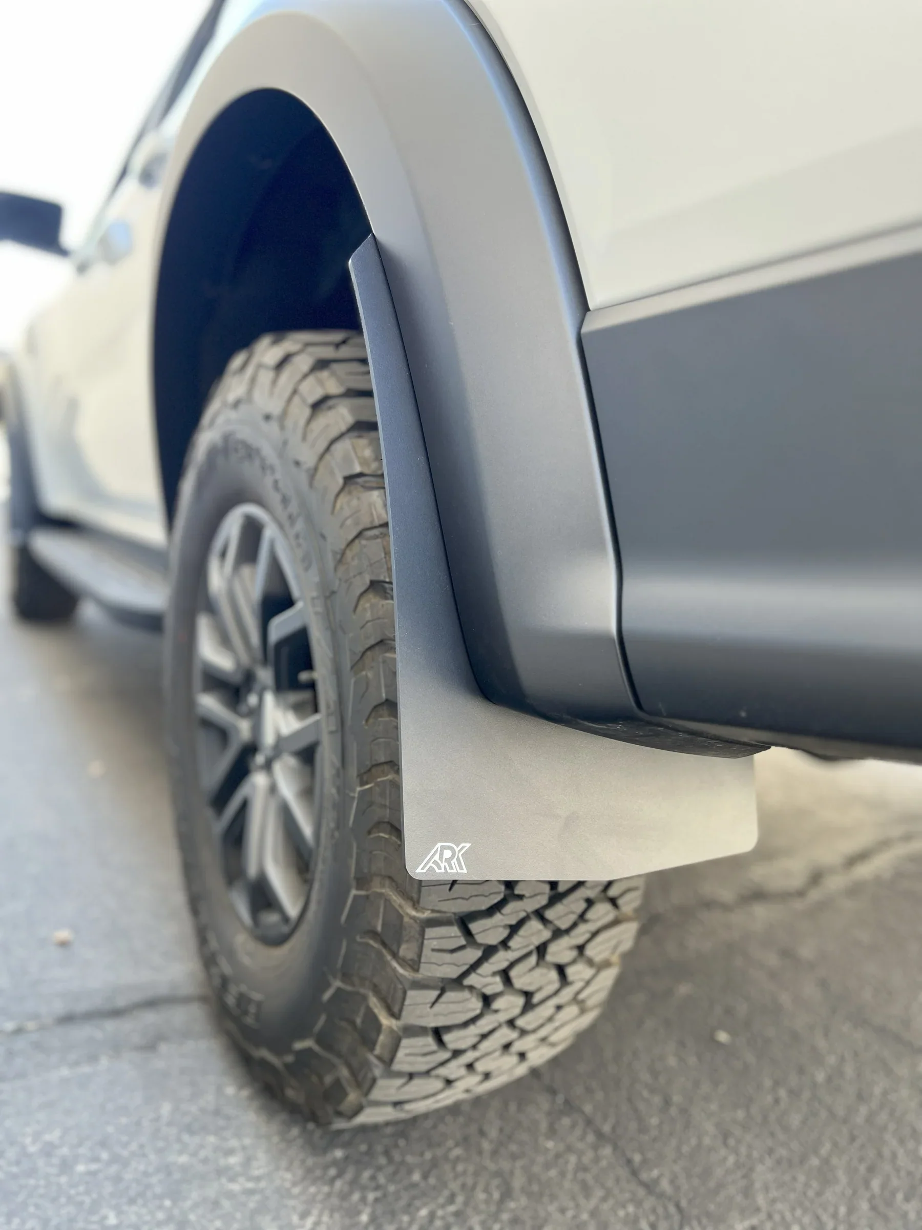 Ark 2024+ Ford Ranger Raptor TriXPoly Mid Mud Flaps - Image 3