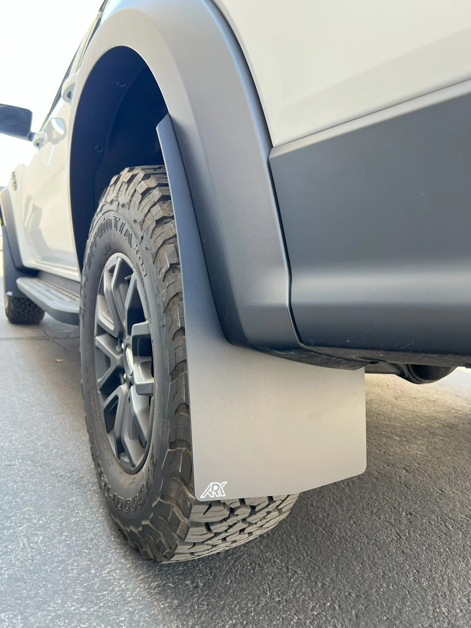 Ark 2024+ Ford Ranger Raptor TriXPoly Mud Flaps - Image 3