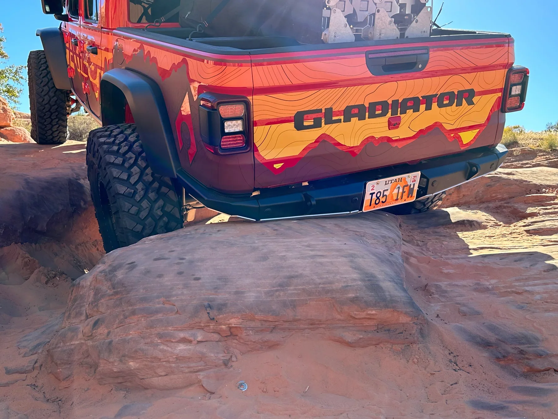Artec Industries High Clearance Comp Rear Bumper - Image 5