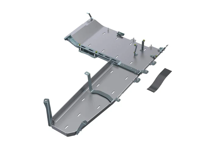 Artec Industries JL 4XE T-Case & Fuel Skid - 4 Door 2.0L 2021+ - Image 3