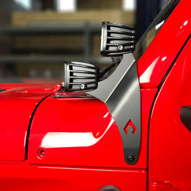 Artec Industries JL A-Pillar Dual LED Cube Light Mounts - Image 3
