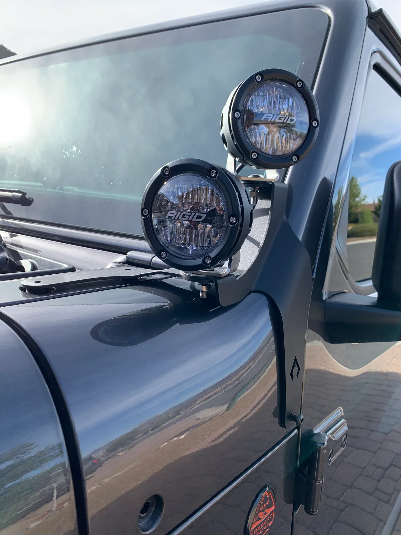 Artec Industries JL-JT 392 Mojave A-Pillar Dual Surface Light Mount - Image 4