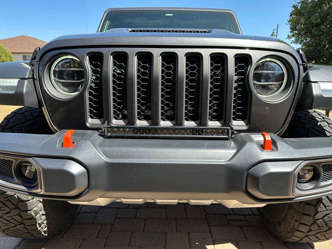 Artec Industries JL-JT Front Bumper 20" Light Mount - Image 3