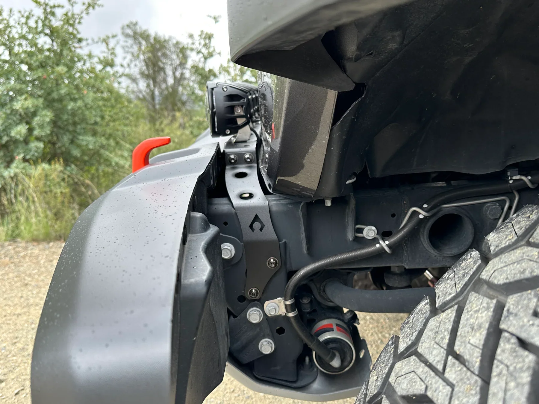 Artec Industries JL-JT Front Bumper Light Bridge Mount - Image 3