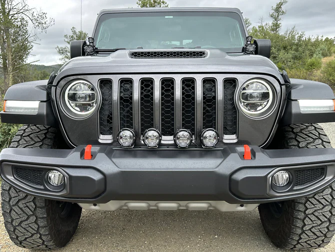 Artec Industries JL-JT Front Bumper Light Bridge Mount - Image 4