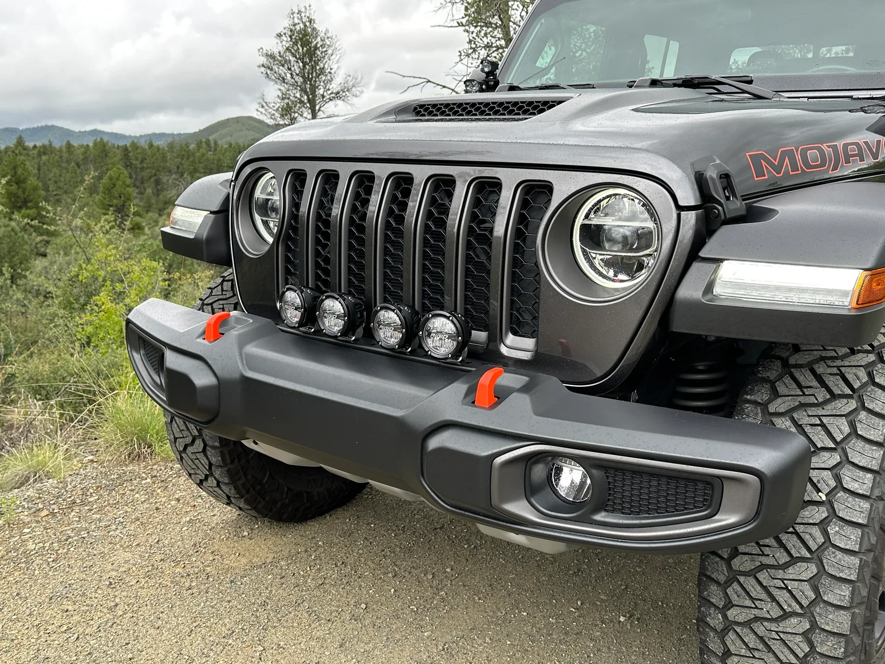 Artec Industries JL-JT Front Bumper Light Bridge Mount - Image 5