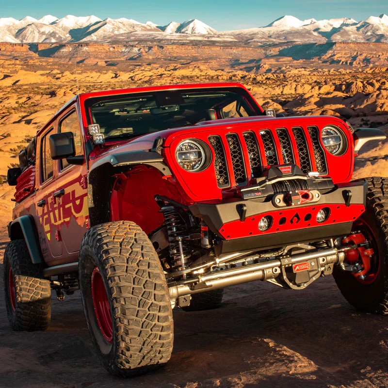 Artec Industries JL/JT/JK Nighthawk Front Bumper - Image 4