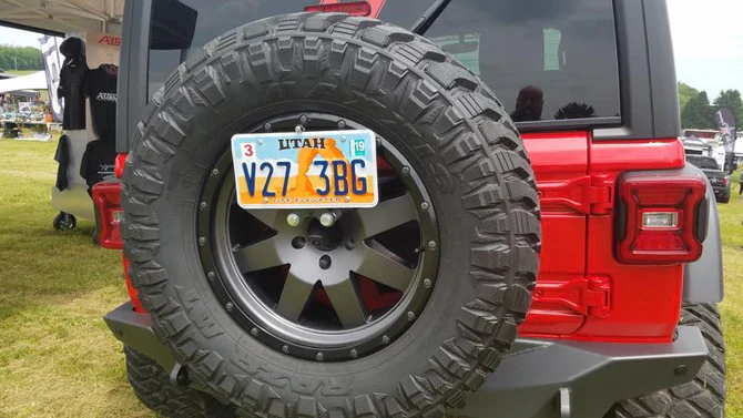 Artec Industries JL License Plate Mount - Image 5