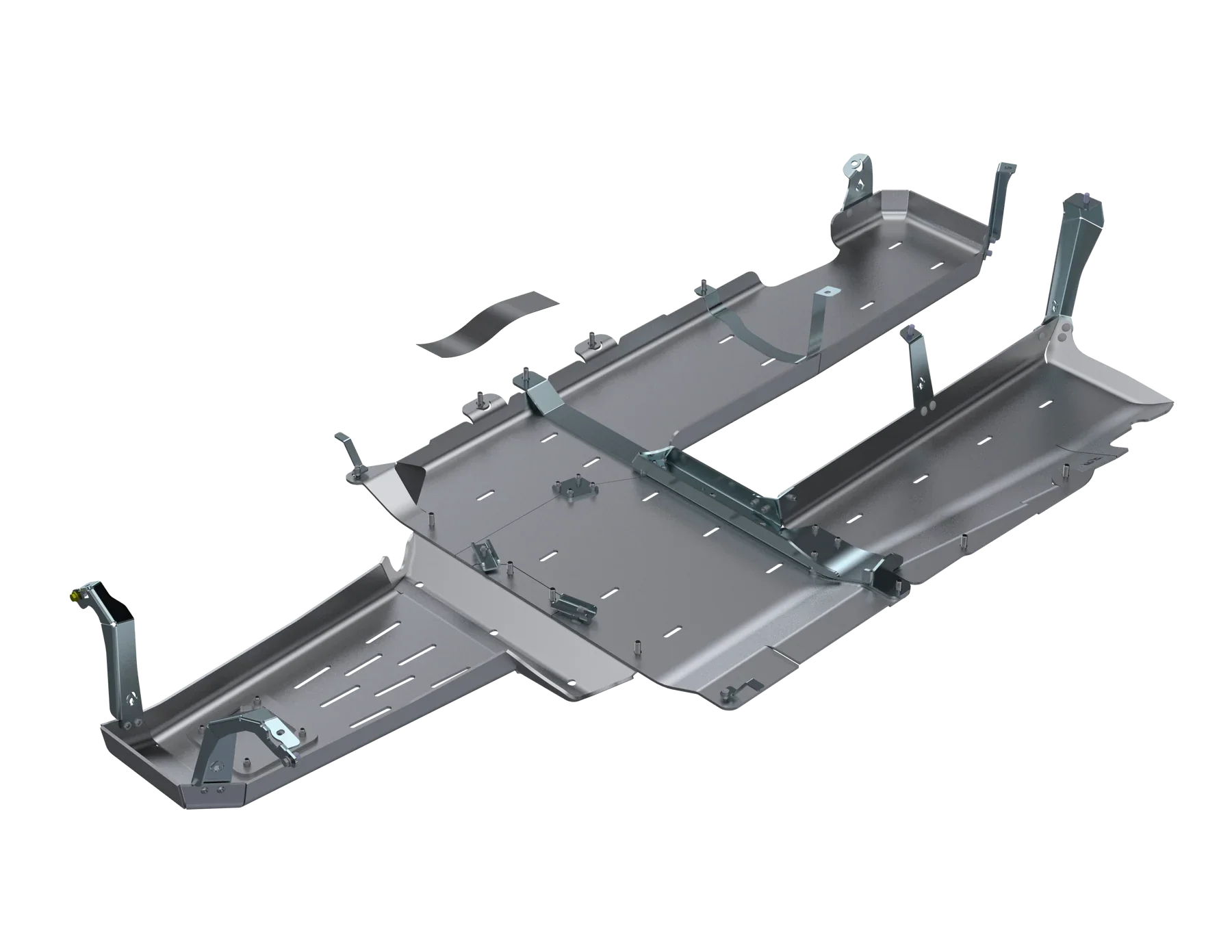 Artec Industries JLU 392 Bellypan Skid With Magnaflow Exhaust Skid - Image 2