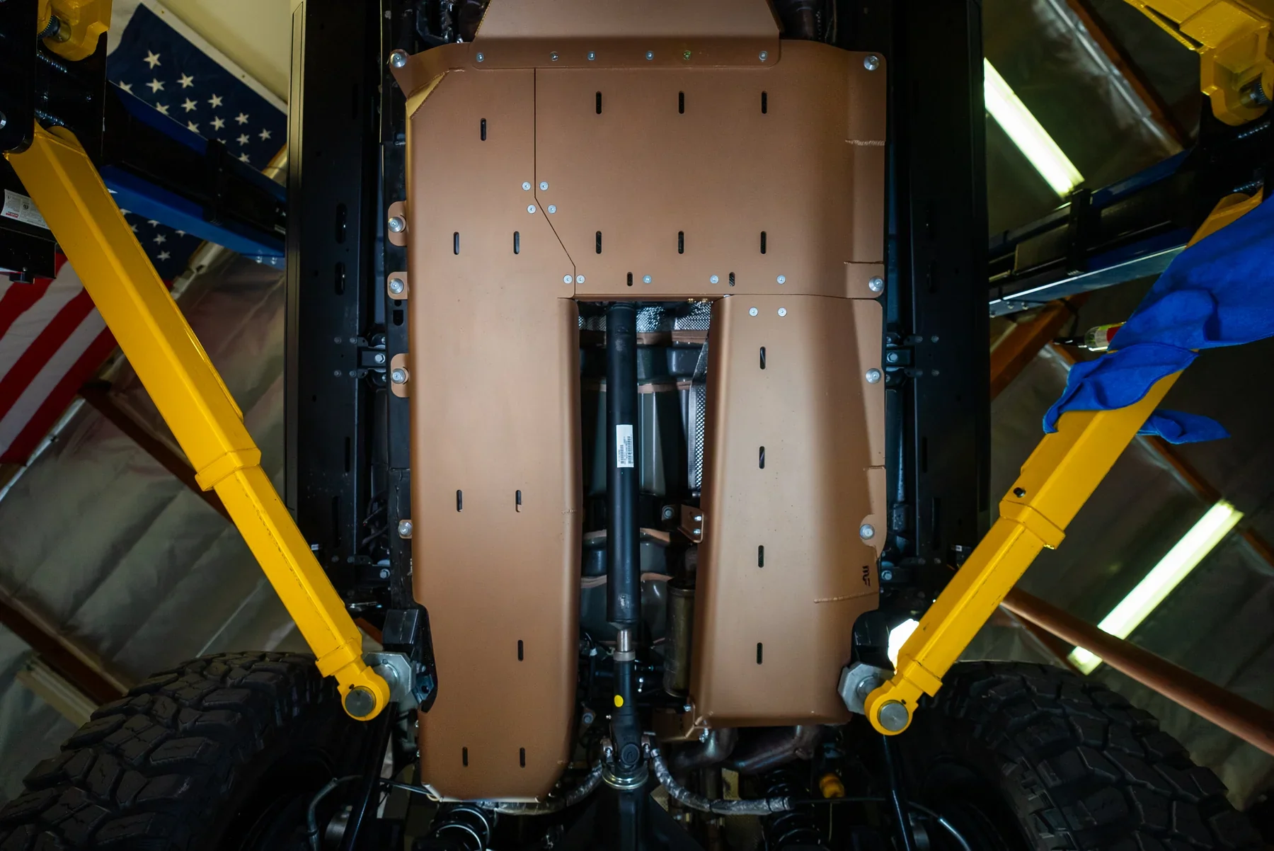 Artec Industries JLU 392 Bellypan Skid With Magnaflow Exhaust Skid - Image 5