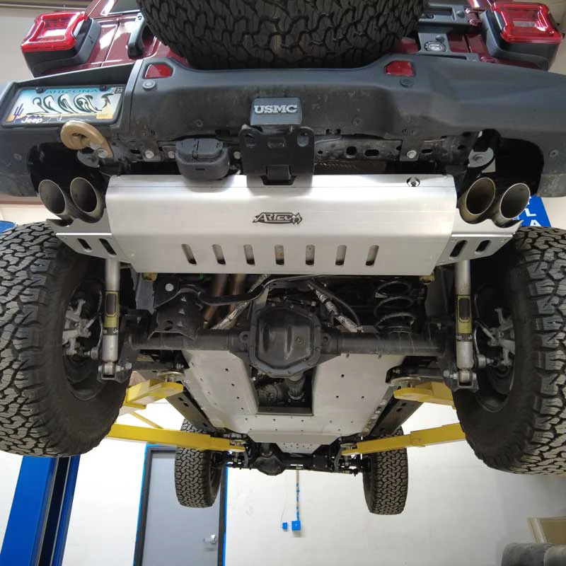 Artec Industries JLU 392 Muffler & Tip Skid - Image 3