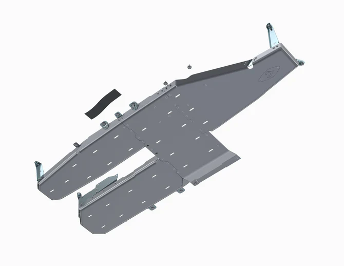 Artec Industries JLU 4XE Bellypan Skid With Power Pack & Exhaust Skids - Image 2
