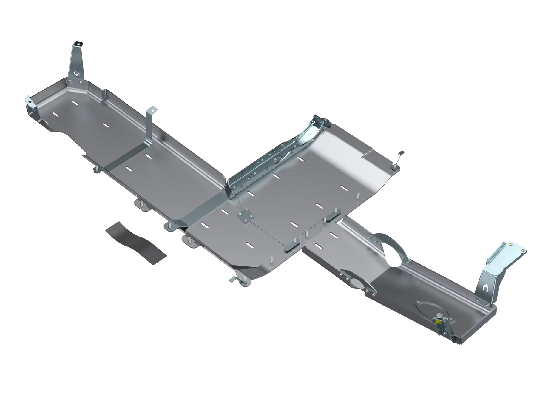 Artec Industries JLU Full Bellypan With Oil Door - 4 Door 3.6L Aluminum Pre-2018 - Image 2
