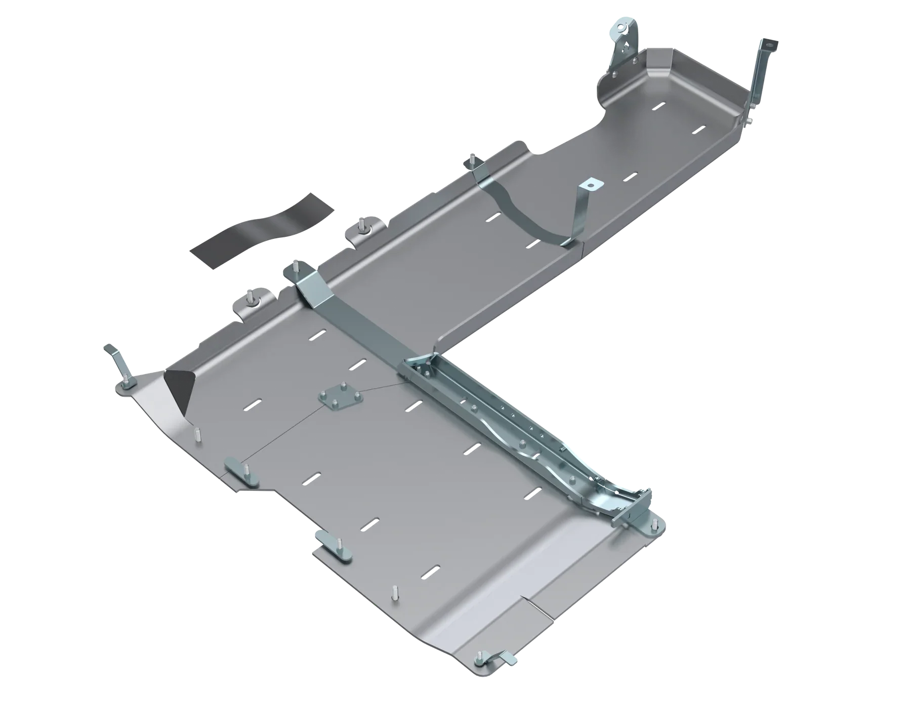 Artec Industries JLU T-Case/Fuel Skid Kit Only - 4 Door 3.6L/2.0L/392 Hemi 2018+ - Image 2