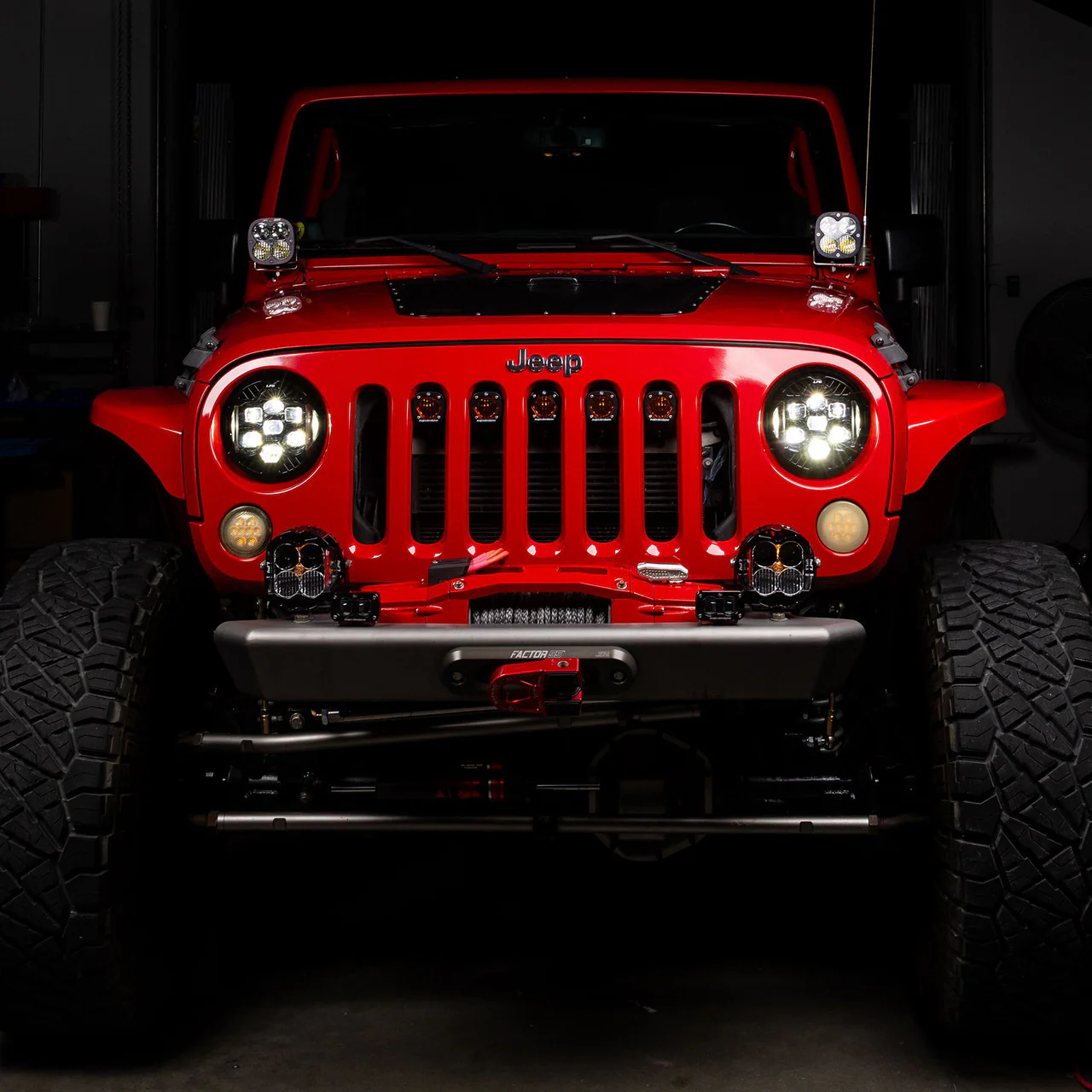 Baja Designs DOT LP6 LED Headlight Kit For Jeep Wrangler JK - Image 4