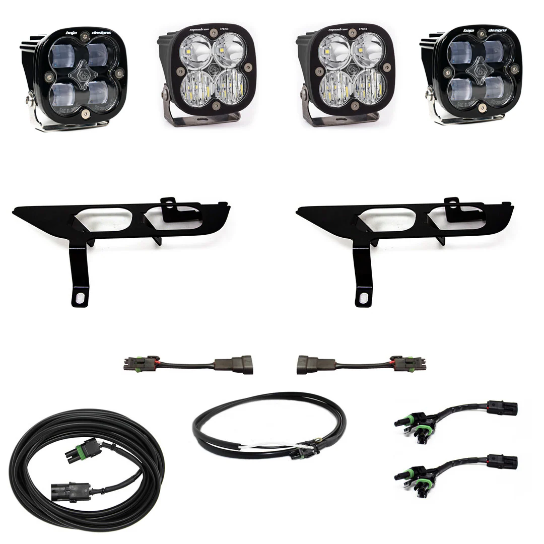Baja Designs Ford Squadron SAE/Sport Fog Pocket Light Kit - Ford 2021-23 F-150 Daytime Running Lights (DRL) - Image 3