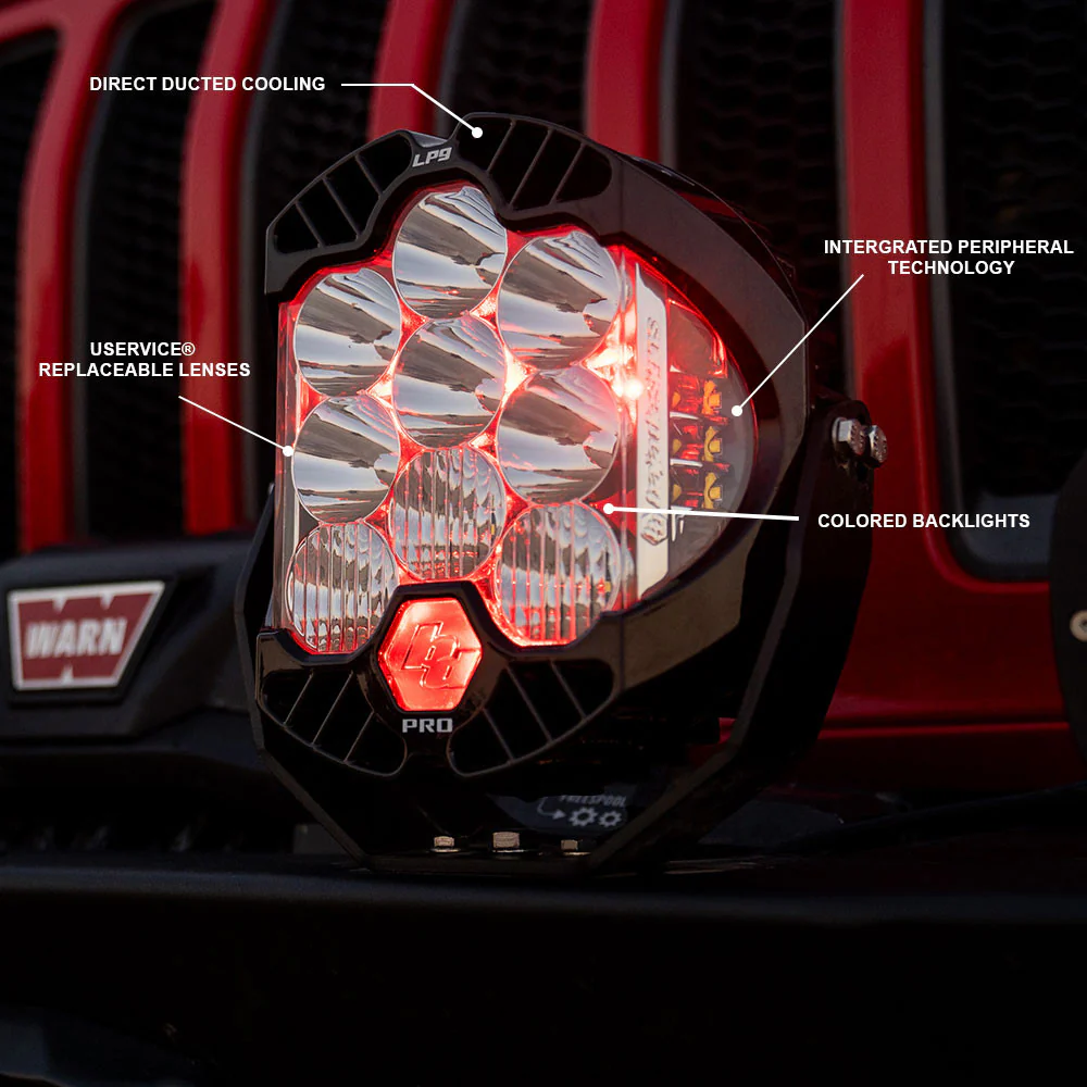 Baja Designs LP9 Pro LED Auxiliary Light Pod - Universal - Image 8