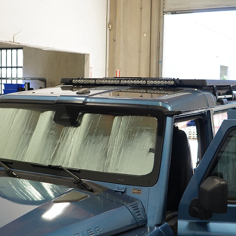 Baja Designs Roof Rack Light Bar Kit for INEOS Grenadier by Agile Offroad - Image 3