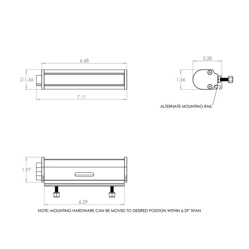 Baja Designs RTL-M Mini LED Rear Light Bar - Universal - Image 3