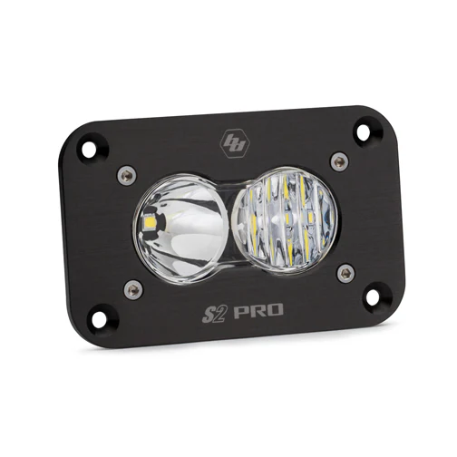 Baja Designs S2 Pro Black Flush Mount LED Auxiliary Light Pod - Universal - Image 5