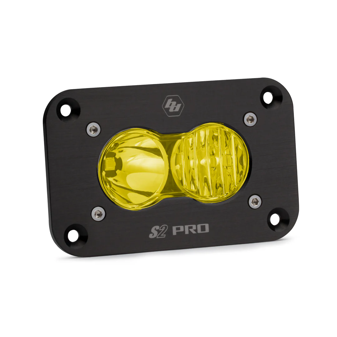 Baja Designs S2 Pro Black Flush Mount LED Auxiliary Light Pod - Universal - Image 6