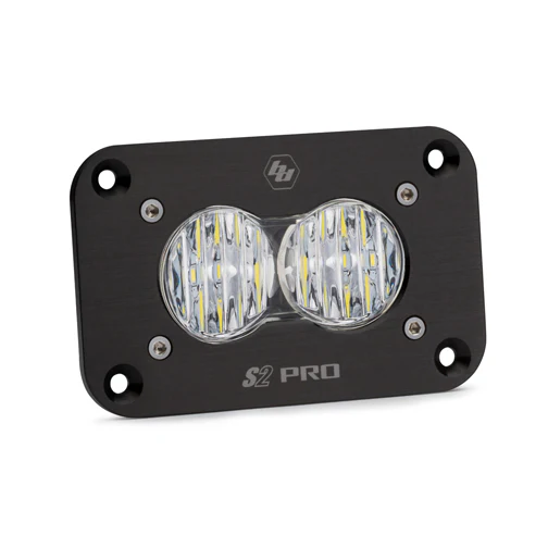 Baja Designs S2 Pro Black Flush Mount LED Auxiliary Light Pod - Universal - Image 7