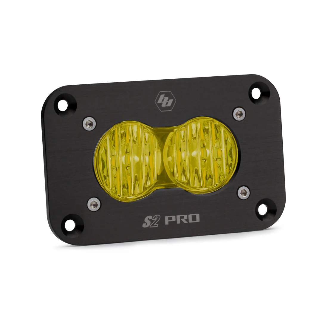 Baja Designs S2 Pro Black Flush Mount LED Auxiliary Light Pod - Universal - Image 8