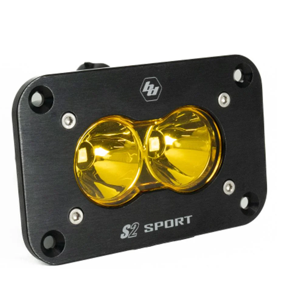 Baja Designs S2 Sport Black Flush Mount LED Auxiliary Light Pod - Universal - Image 2
