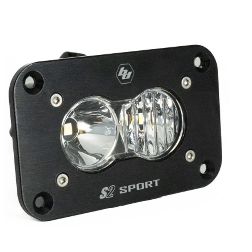 Baja Designs S2 Sport Black Flush Mount LED Auxiliary Light Pod - Universal - Image 5
