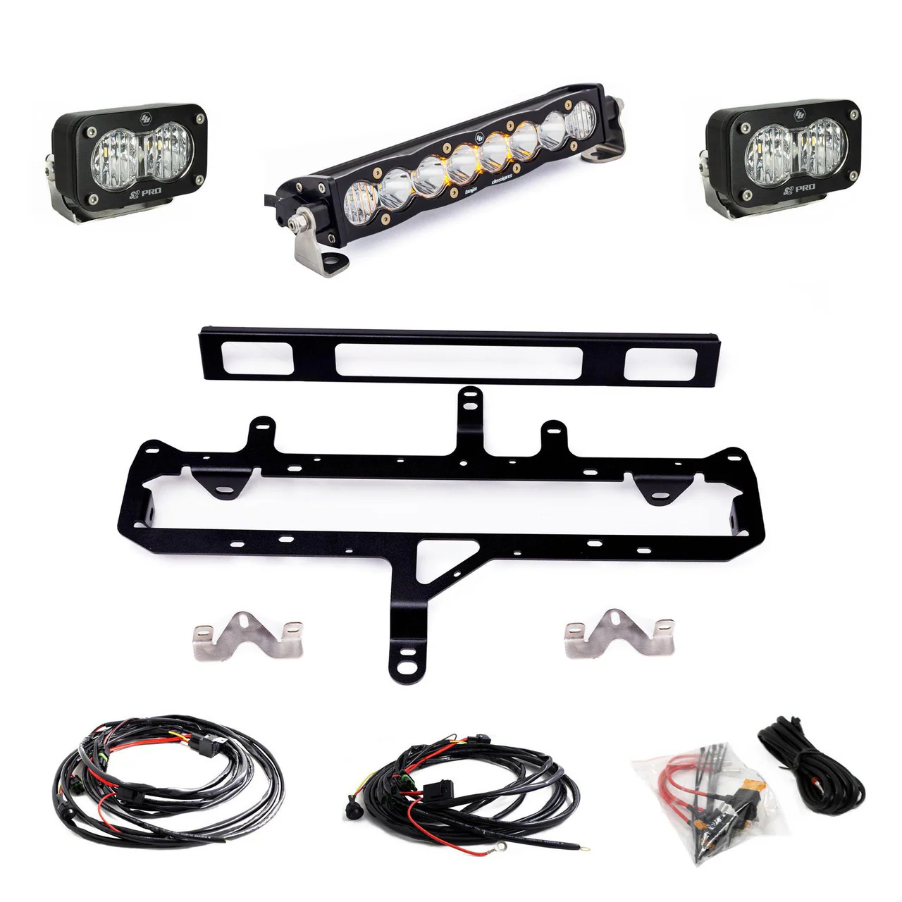 Baja Designs S8 10"/S2 Pro Grille Light Kit - 2024-2026 Toyota Tacoma TRD Pro - Image 2