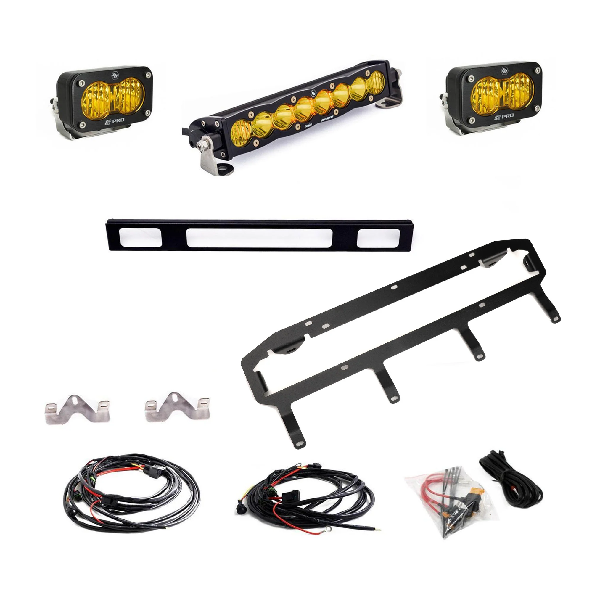 Baja Designs S8 10"/S2 Pro Grille Light Kit - 2025-2026 Toyota 4Runner TRD Pro - Image 3