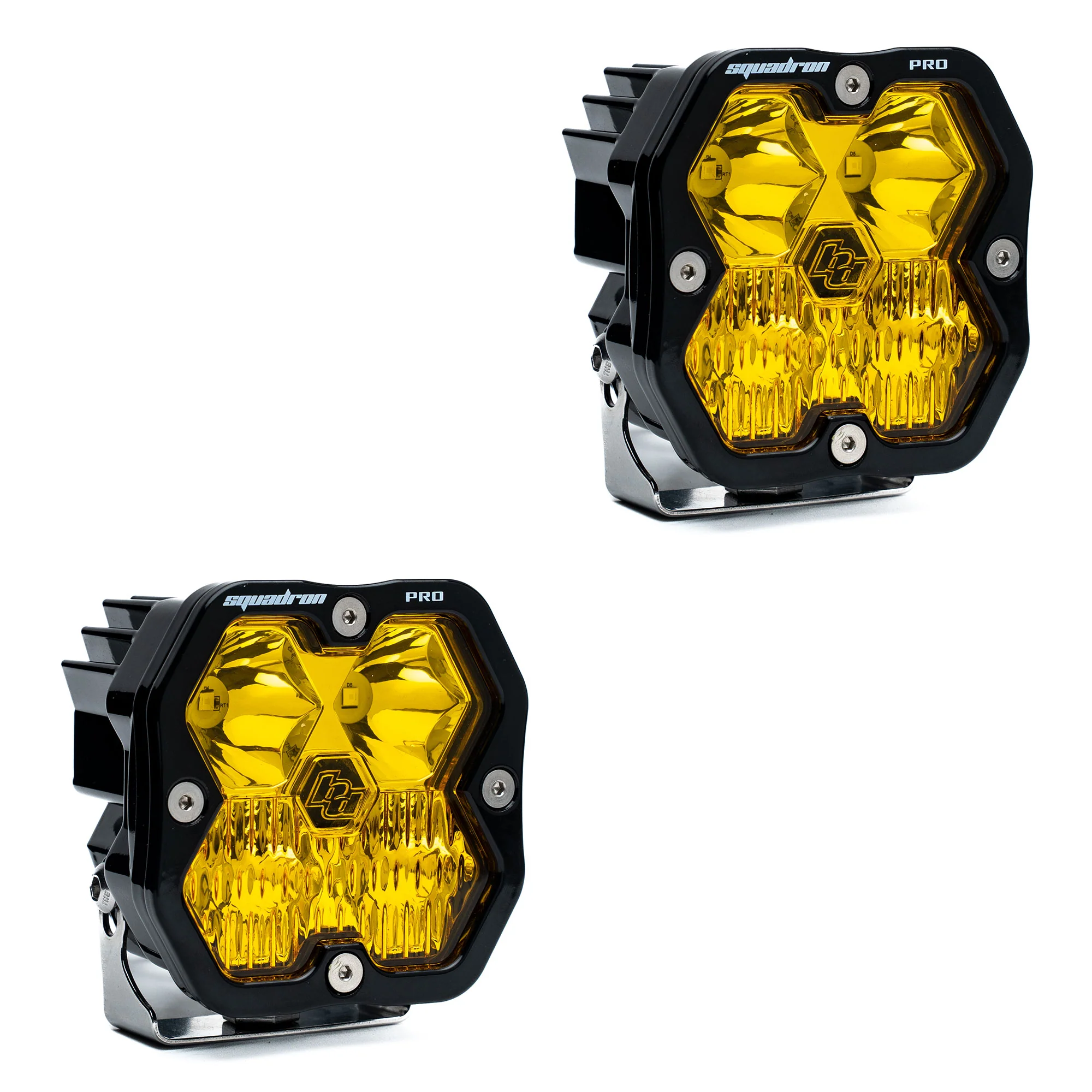 Baja Designs Squadron 2.0 Pro Black LED Auxiliary Light Pod Pair - Image 4