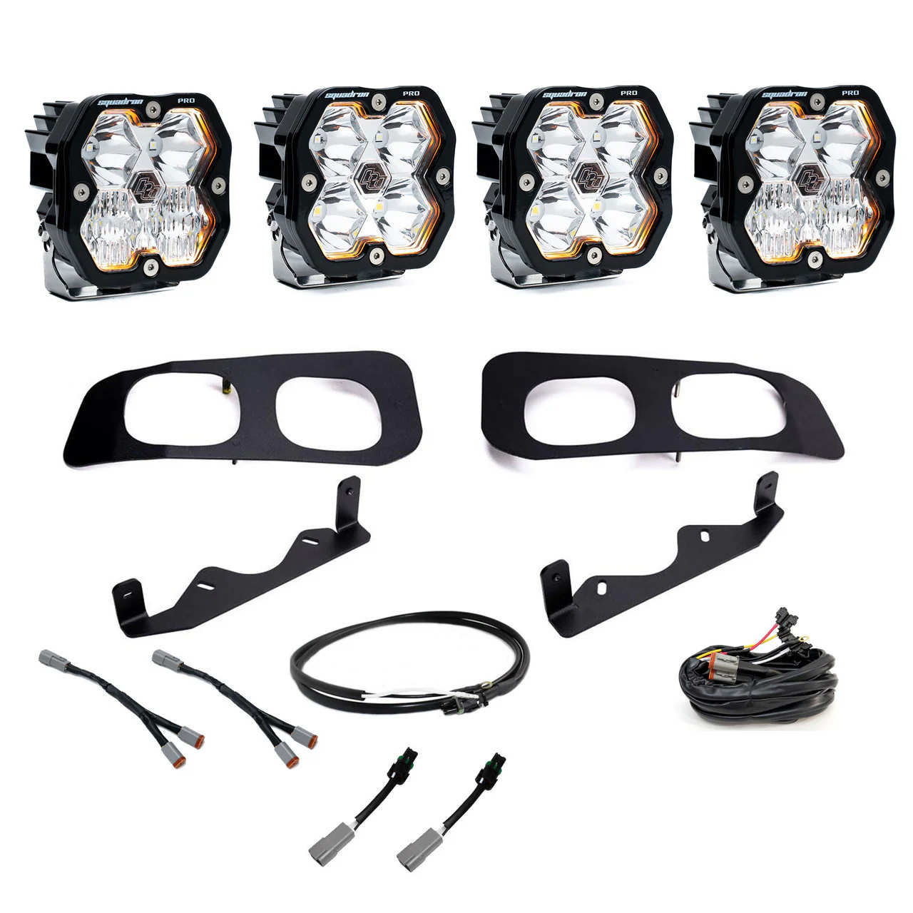 Baja Designs Squadron 2.0 Pro Dual Fog Pocket Light Kit - Ford 2023-26 F-250/350 Super Duty - Image 2