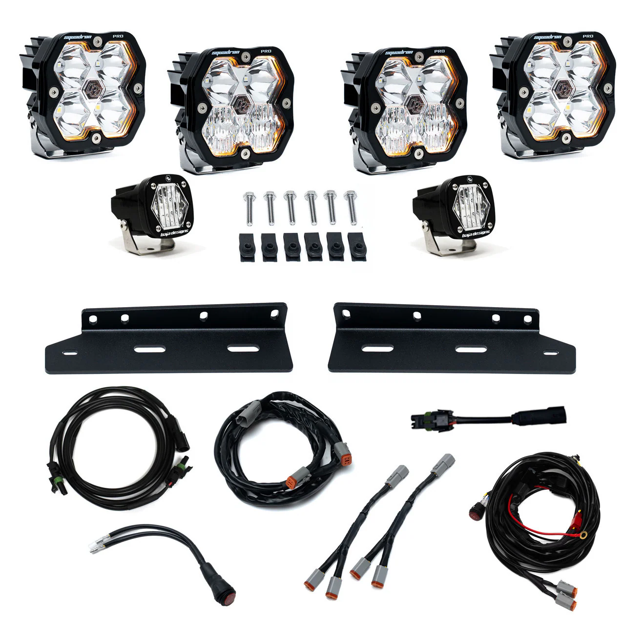Baja Designs Squadron 2.0 Pro/S1 Fog Pocket Light Kit - Ford 2021-26 F-150 Raptor - Image 2