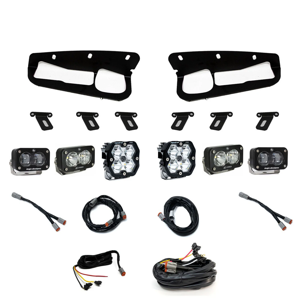 Baja Designs Squadron 2.0 Pro/S2 Pro/S2 SAE "Pro" Fog Pocket Light Kit - Ford 2021-26 Bronco 2022-24 Bronco Raptor w/ Steel Bumper - Image 3