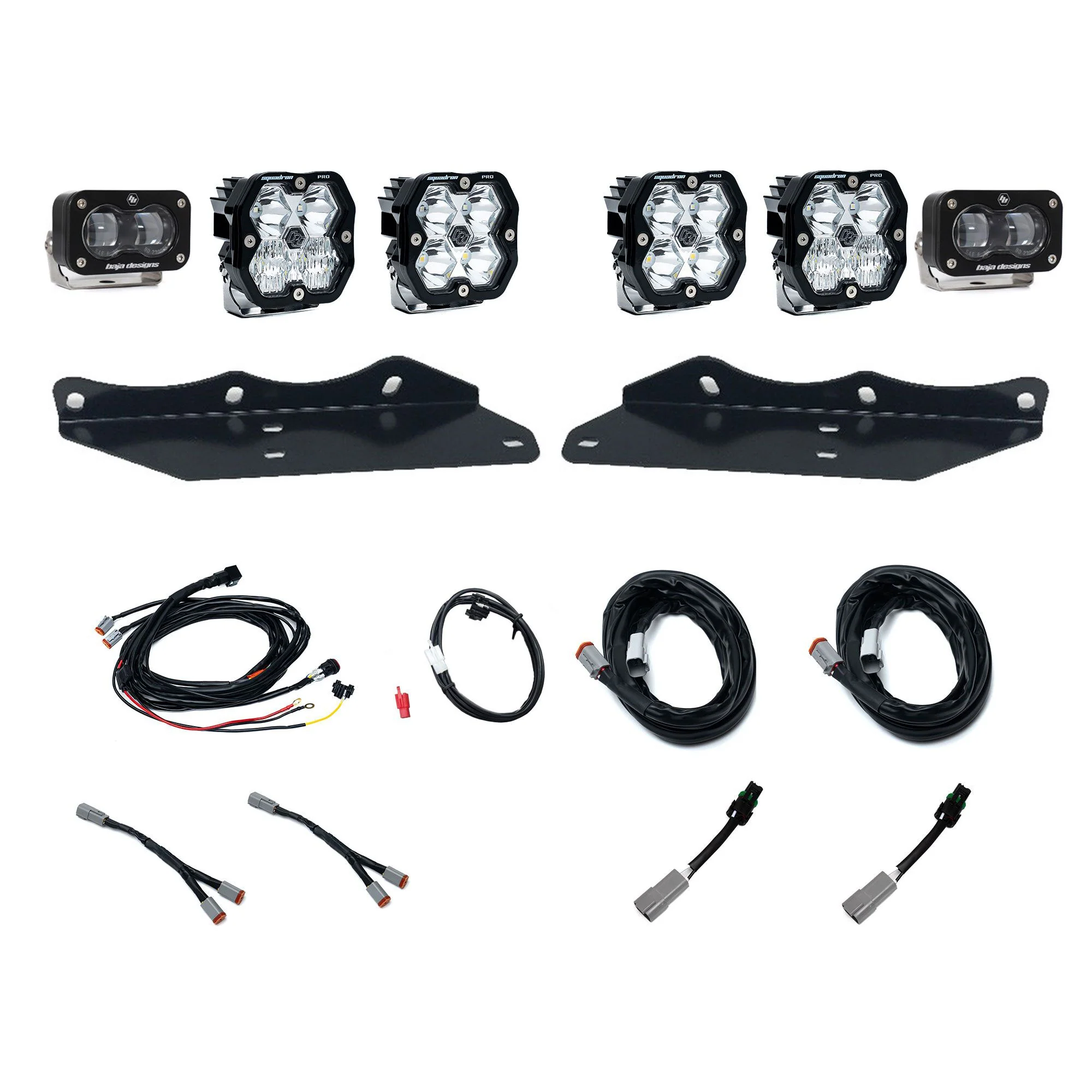 Baja Designs Squadron 2.0 Pro/S2 SAE "Pro" Fog Pocket Light Kit - Ford 2017-20 F-150 Raptor - Image 4