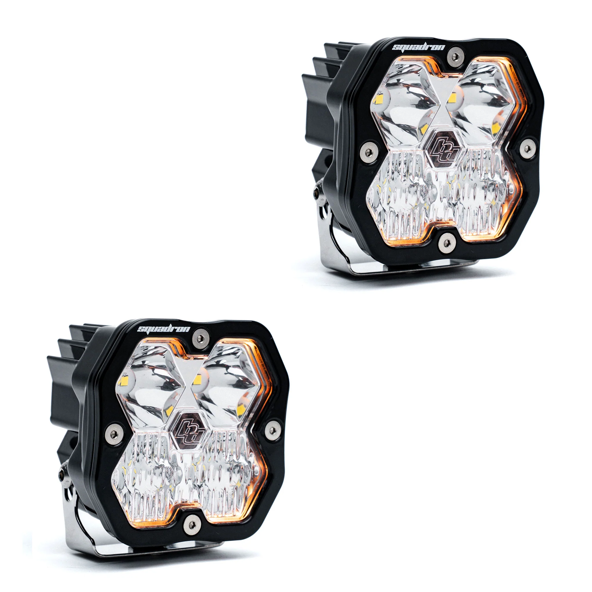Baja Designs Squadron 2.0 Sport Black LED Auxiliary Light Pod Pair - Image 3