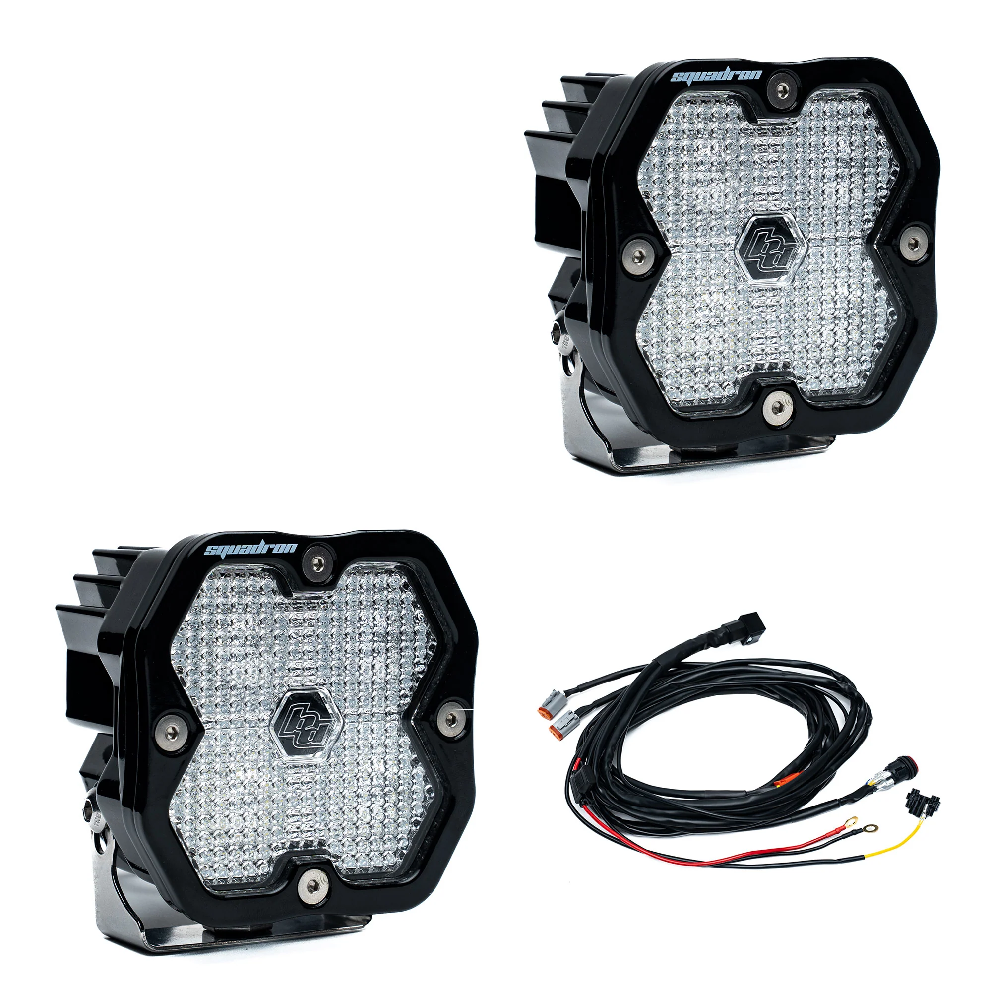 Baja Designs Squadron 2.0 Sport Black LED Auxiliary Light Pod Pair - Image 7